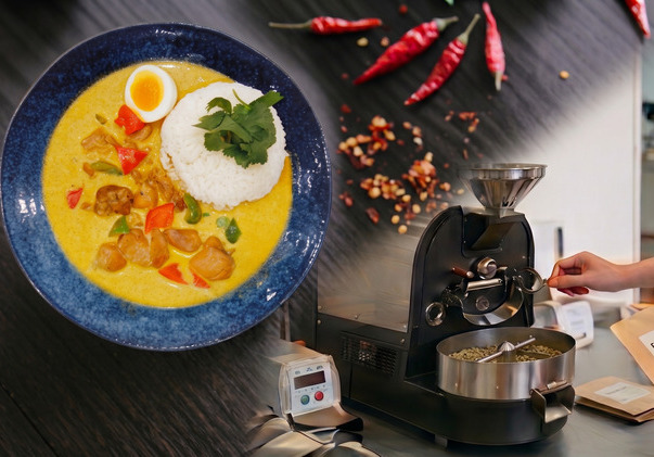 カレー専門店「ganga邸」や自家焙煎コーヒー「oluolu coffee」での店舗実務・軽作業実習のイメージ写真
