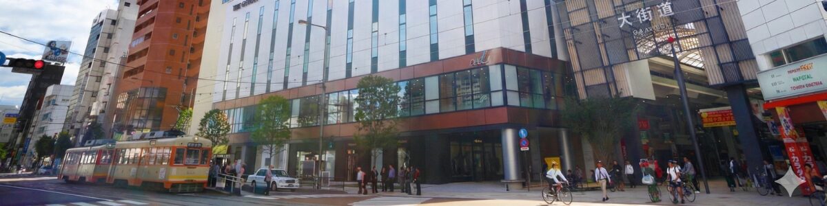 olga link 大街道ブランチの店舗内装と訓練風景